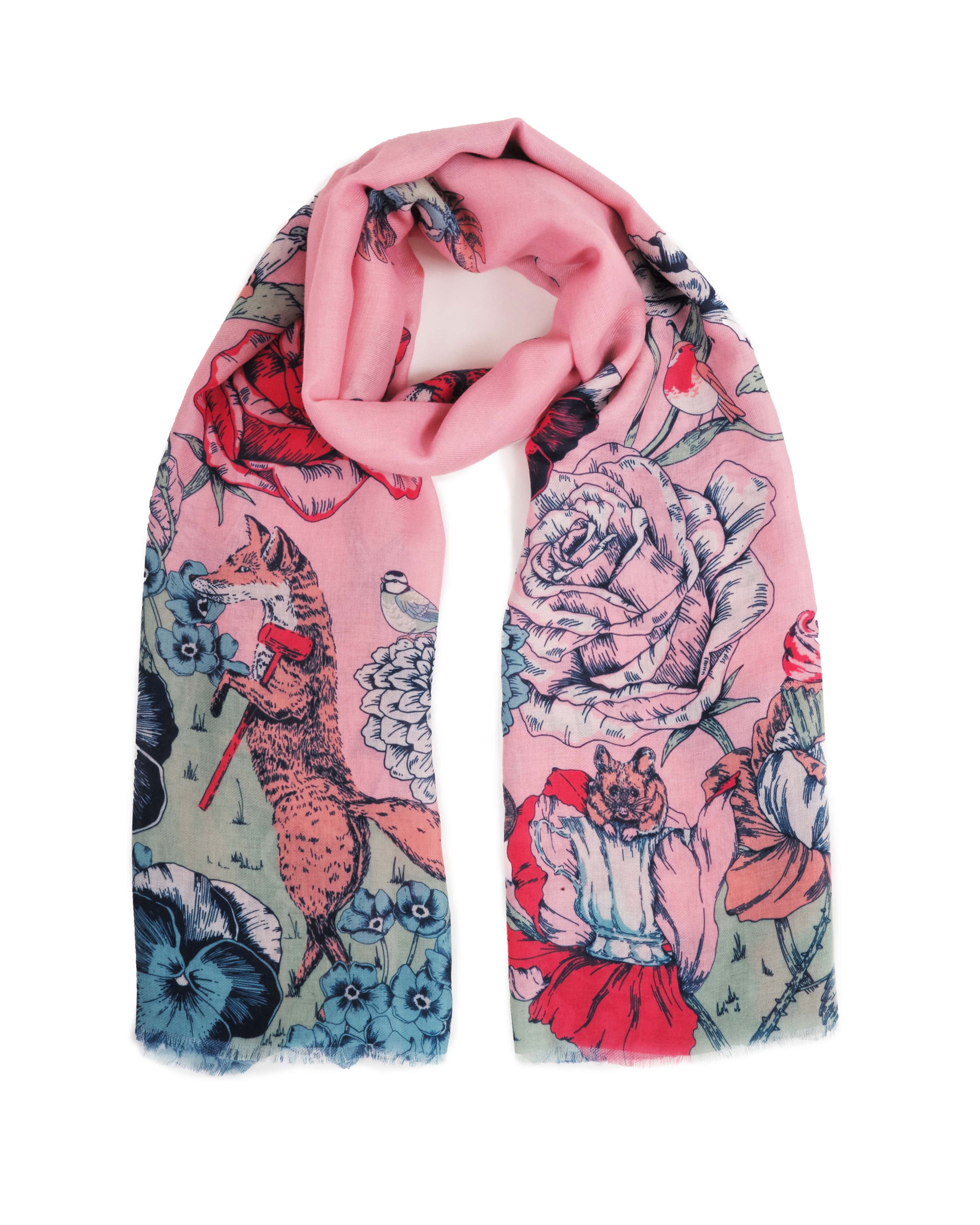 Printed Scarf Summer Fete