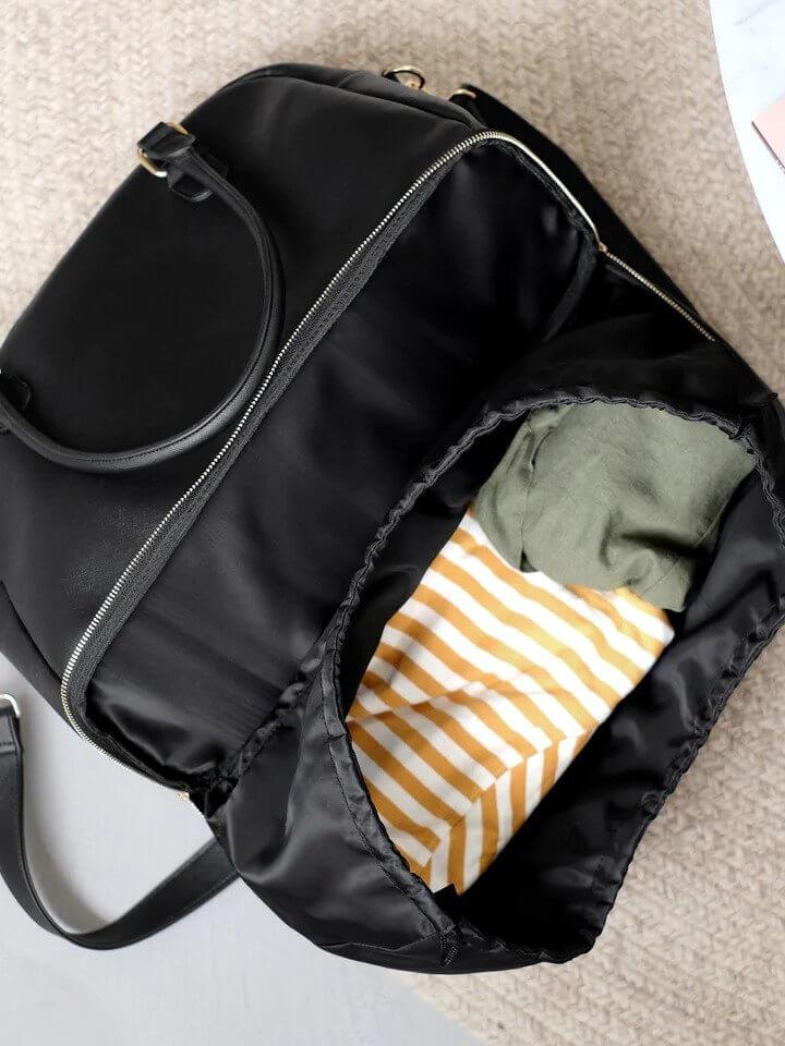 Black Saffiano Handbag