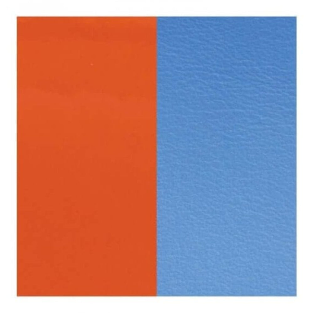 Patent Orange/Cornflower Leather