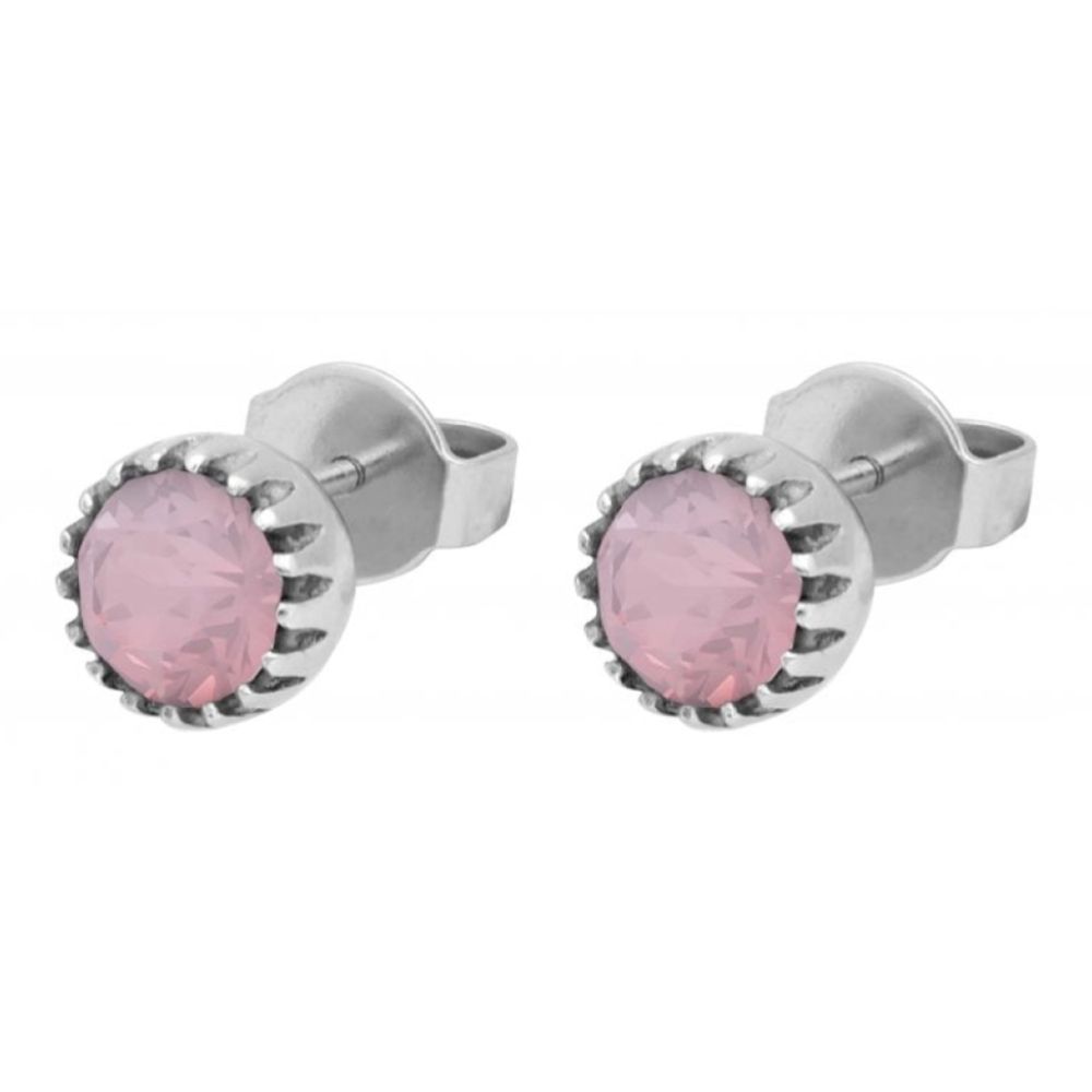 Rose Water Opal Interchangeable Ear stud London (S/P)