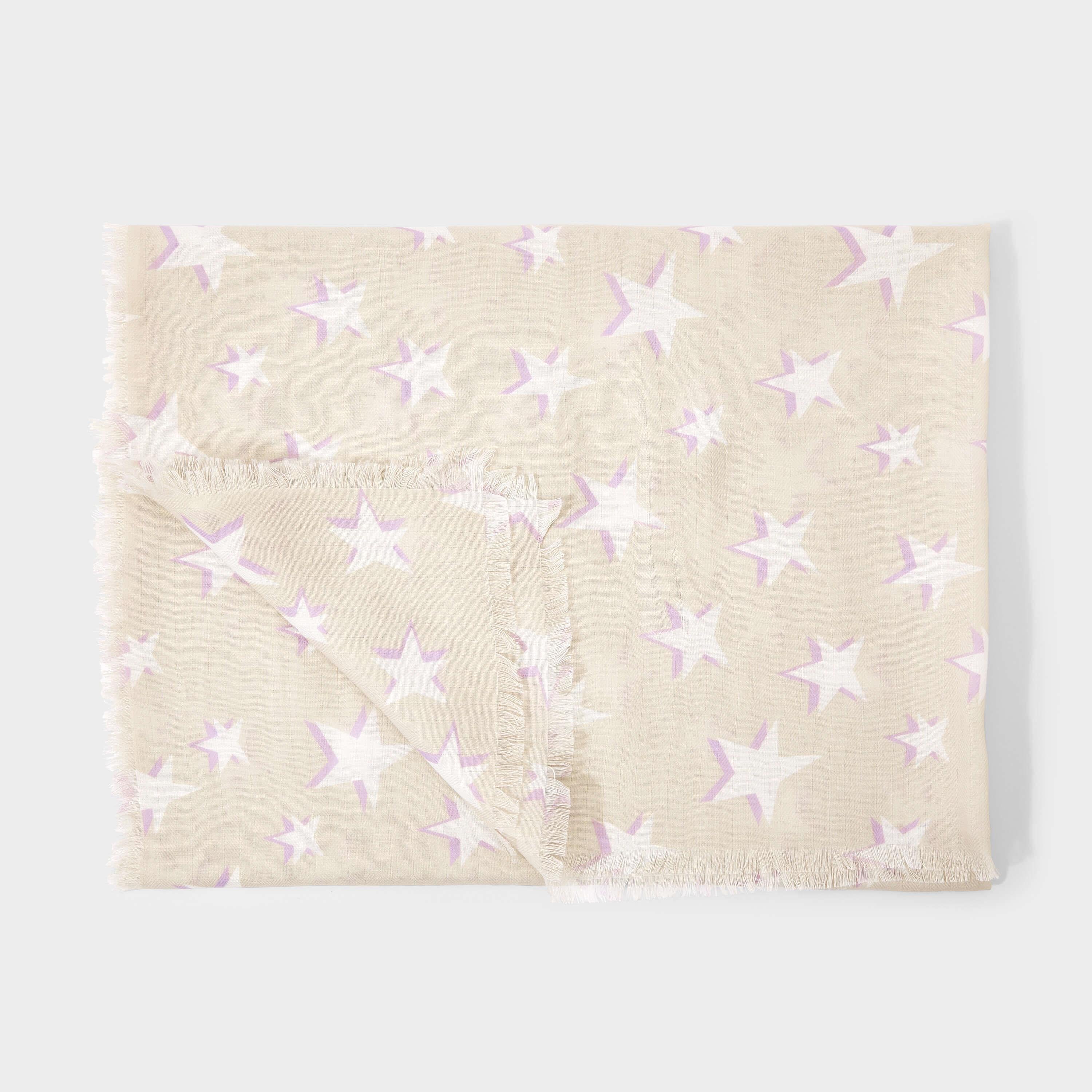 Star | Oyster/ Lilac | 184 X 86cm