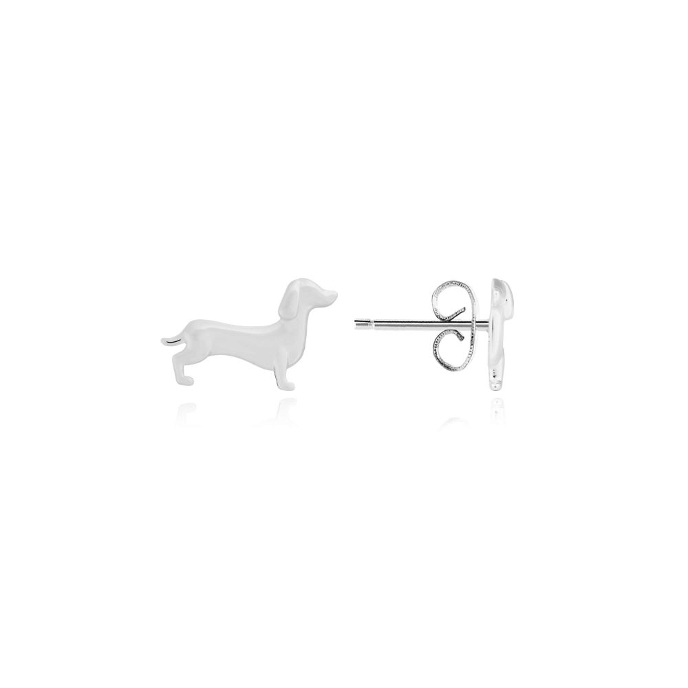 Treasure The Little Things | Silly Sausage | Silver | Earring Box
