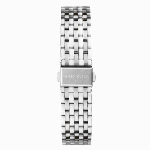 Maverick Silver Dial & SS Bracelet Strap Men's Watch