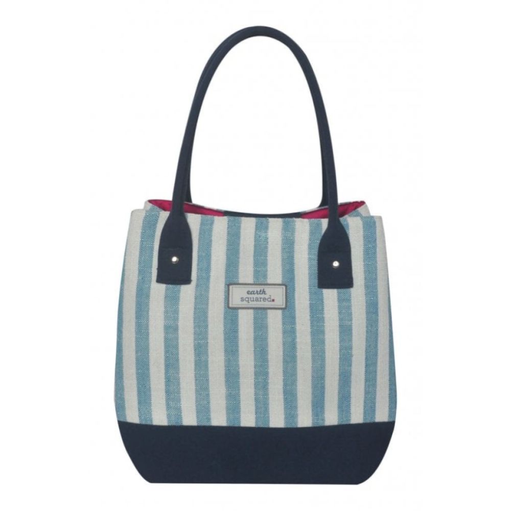Blue Stripe Tote