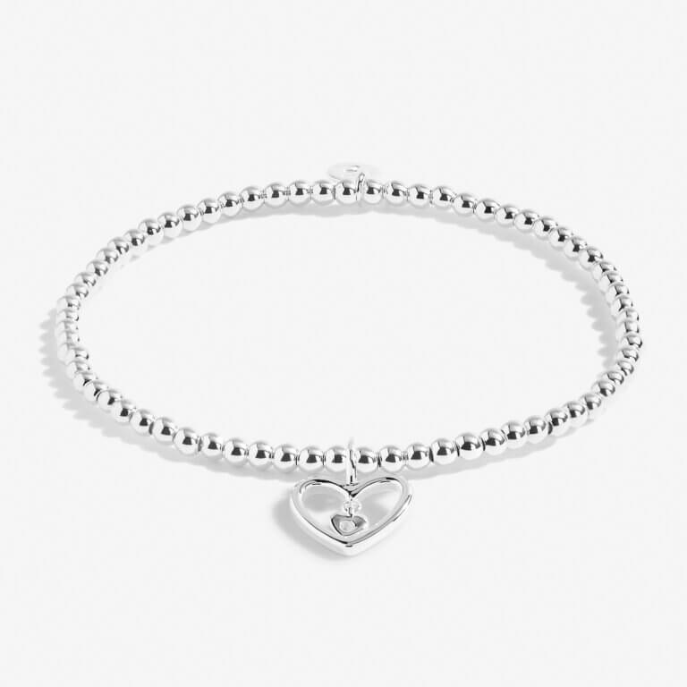 A Little | Family First | Silver | Bracelet | 17.5cm Stretch