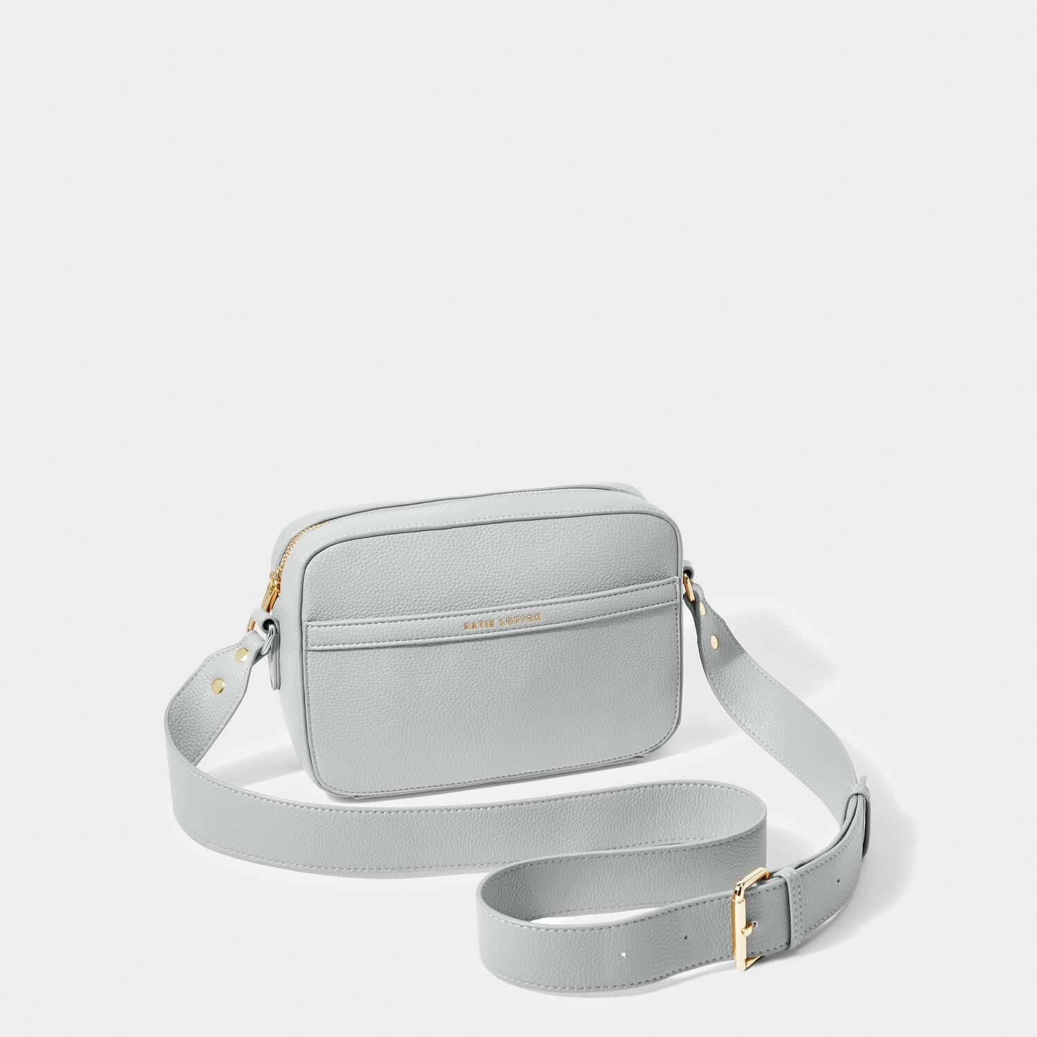 Cleo Crossbody Bag in Cool Grey