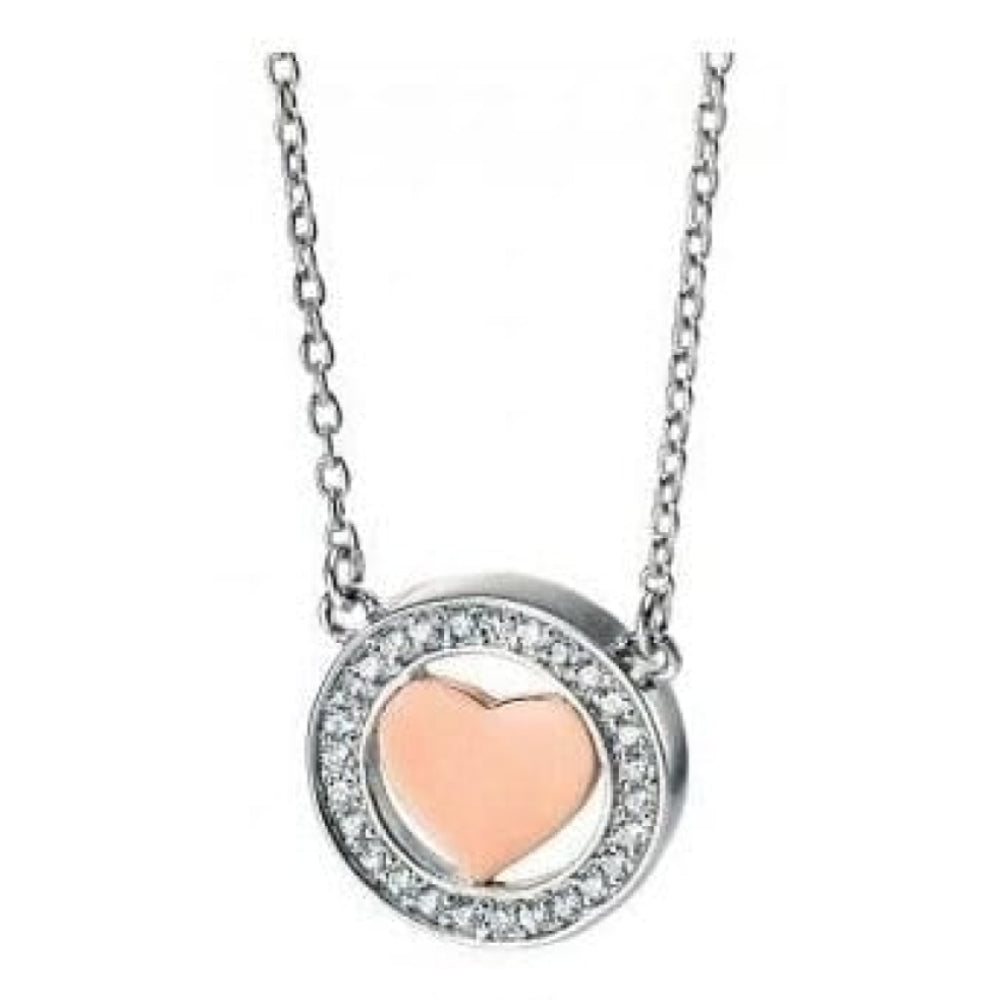 Rose Gold Heart Small Pendant Necklace