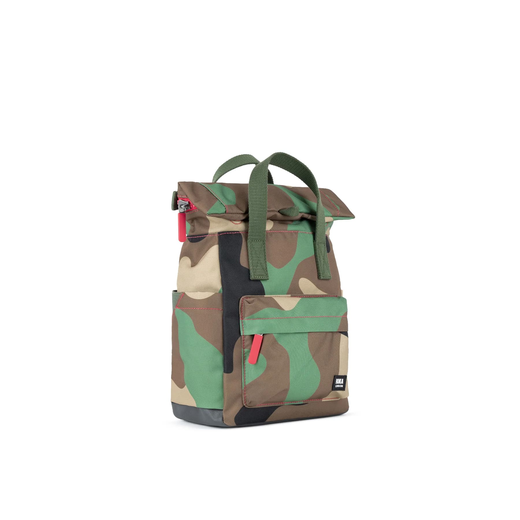 Canfield B Vintage Camo Recycled Canvas Small Backpack