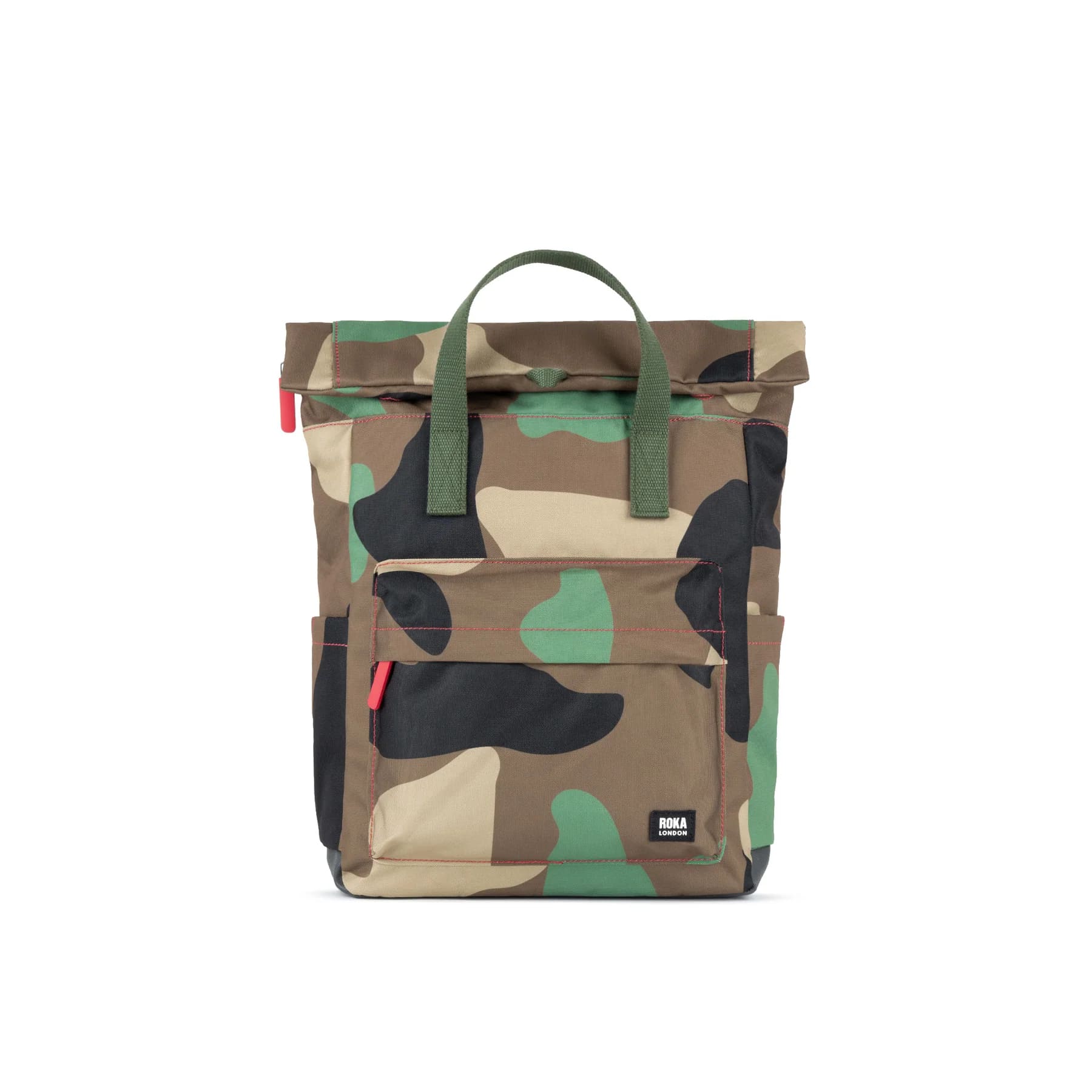 Canfield B Vintage Camo Recycled Canvas Small Backpack