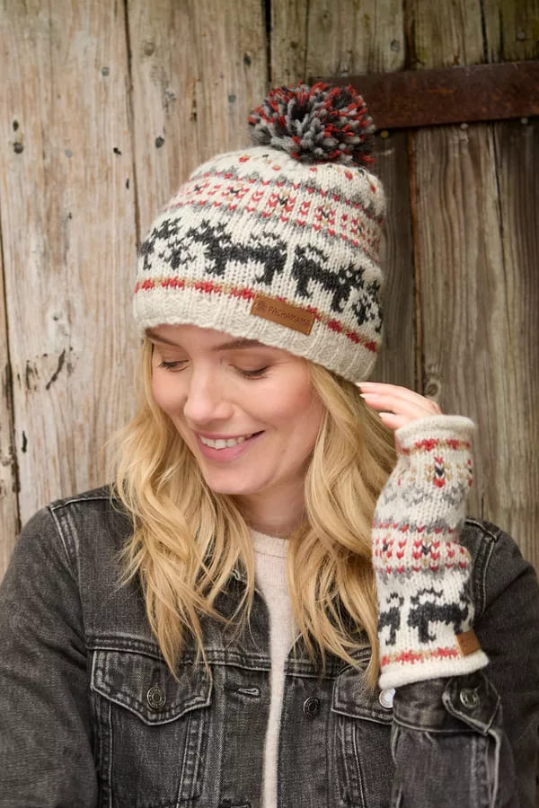 Crafty Cat Bobble Beanie