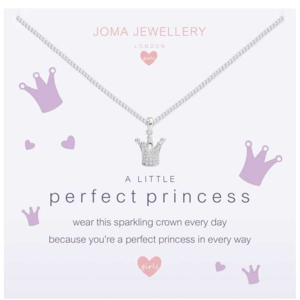 a little PERFECT PRINCESS - silver necklace