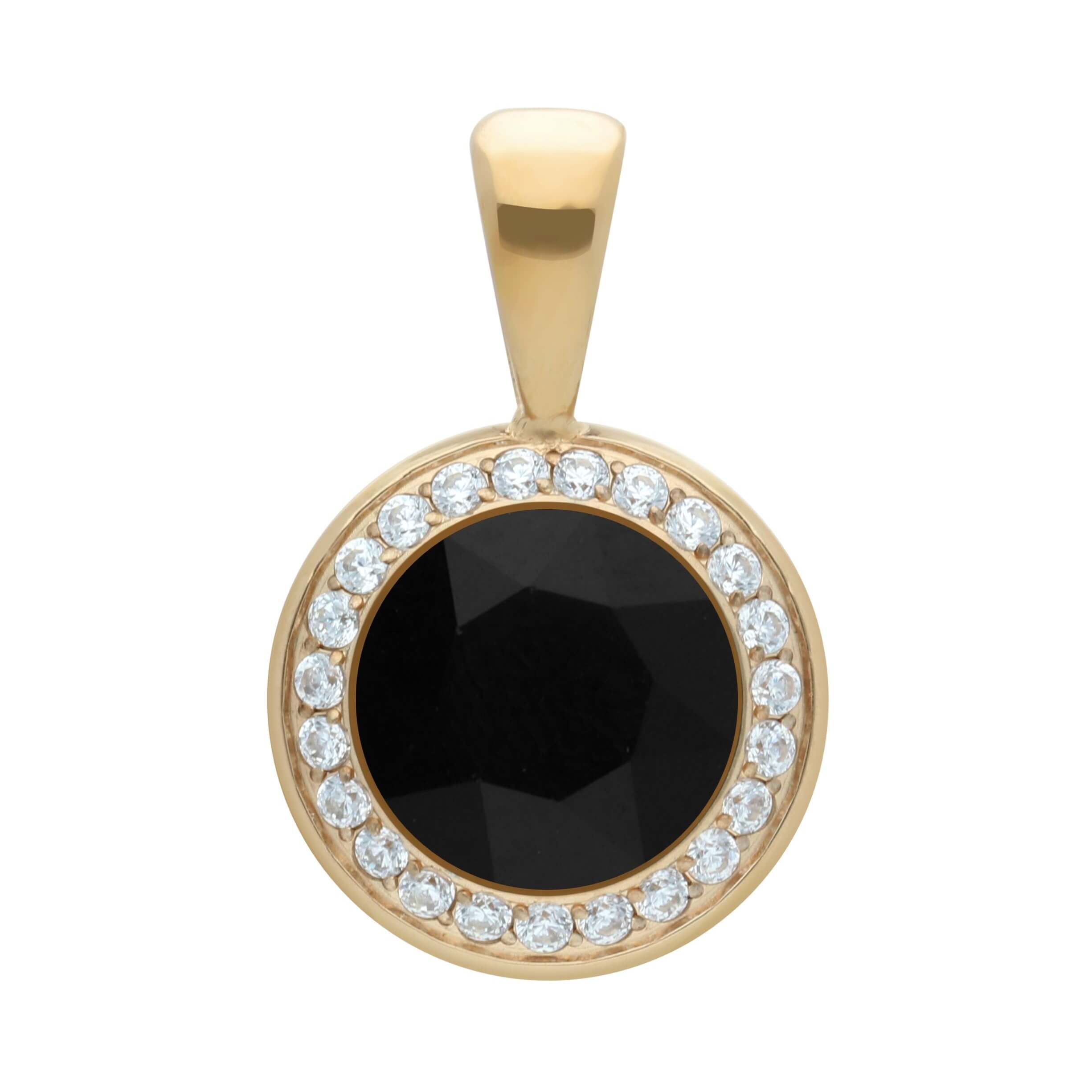 Jet Pendant TONDO Deluxe 13mm (G/P)