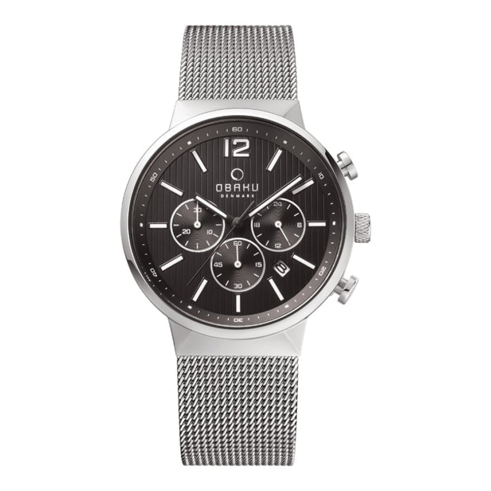 STORM - ONYX Stainless Steel Chronograph Watch