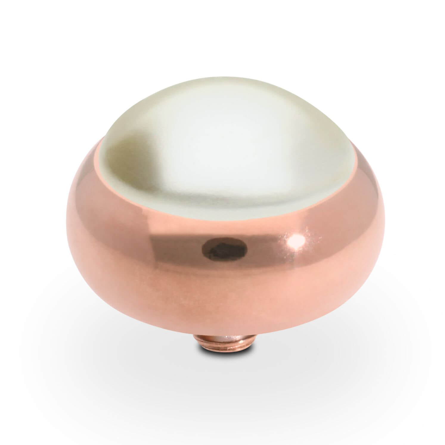 SESTO (RG/P) 10mm Cream Pearl Ring Top