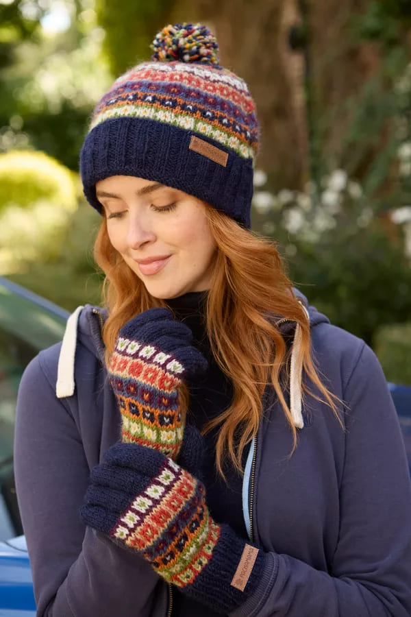 Colorado Roll Back Bobble Beanie