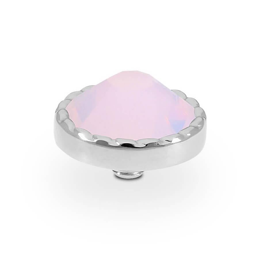 Bocconi Flat 9mm Rose Opal Top (S/P)