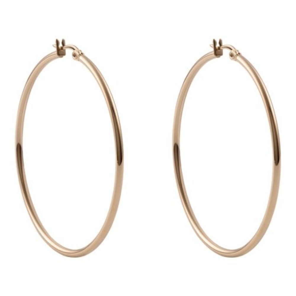 Interchangeable Creole Valentano Earrings 50mm (G/P)