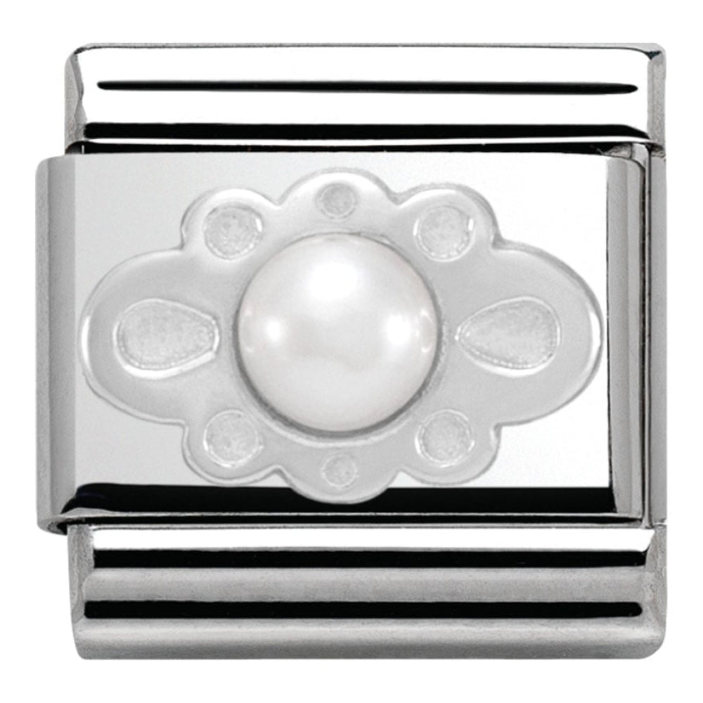 Classic White Pearl Link
