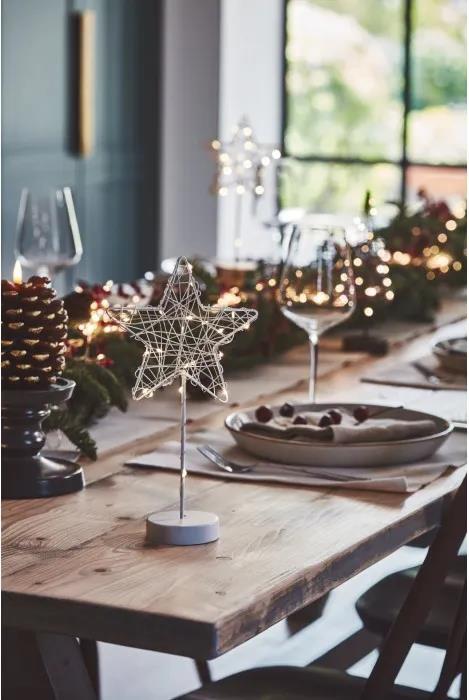 Table Wire Star (White)