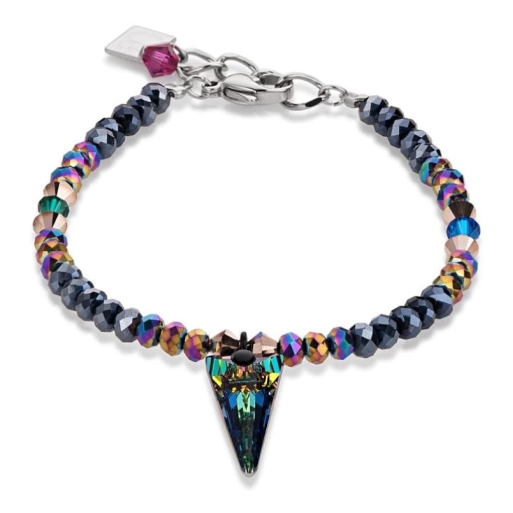 Multi Crystal Arrow Point Earring, Bracelet & Necklace Set