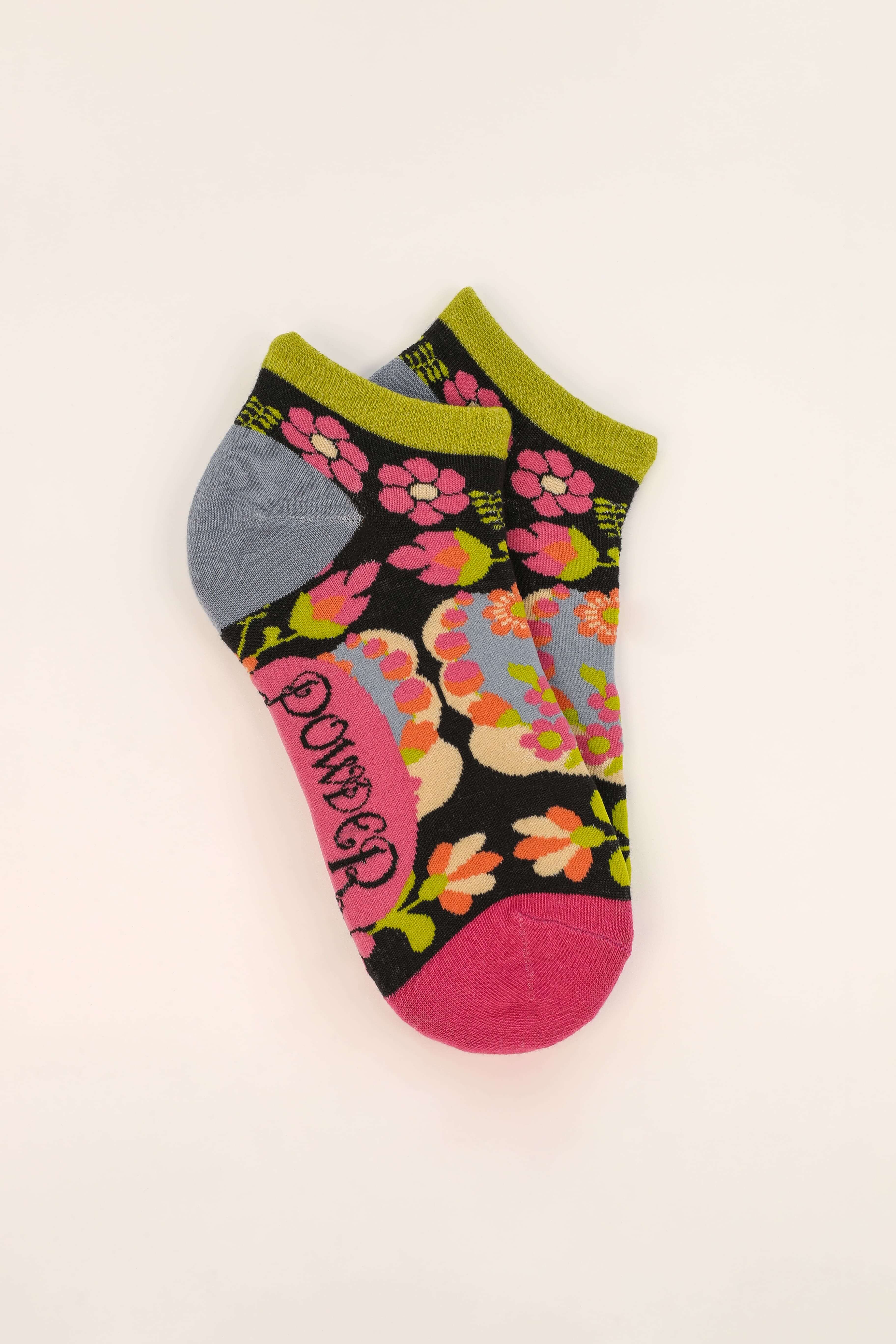 Scandinavian Flora Ladies Trainer Socks