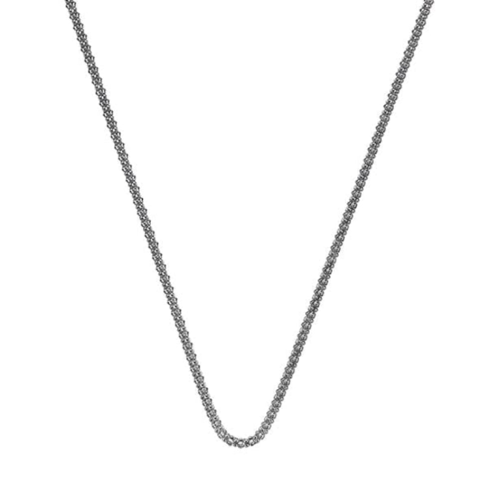 Sterling Silver Popcorn Chain 24"