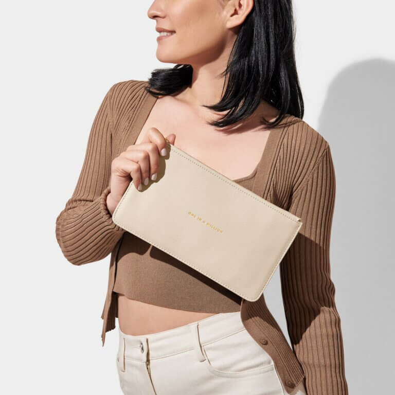 Slim Perfect Pouch | One In A Million | Light Taup