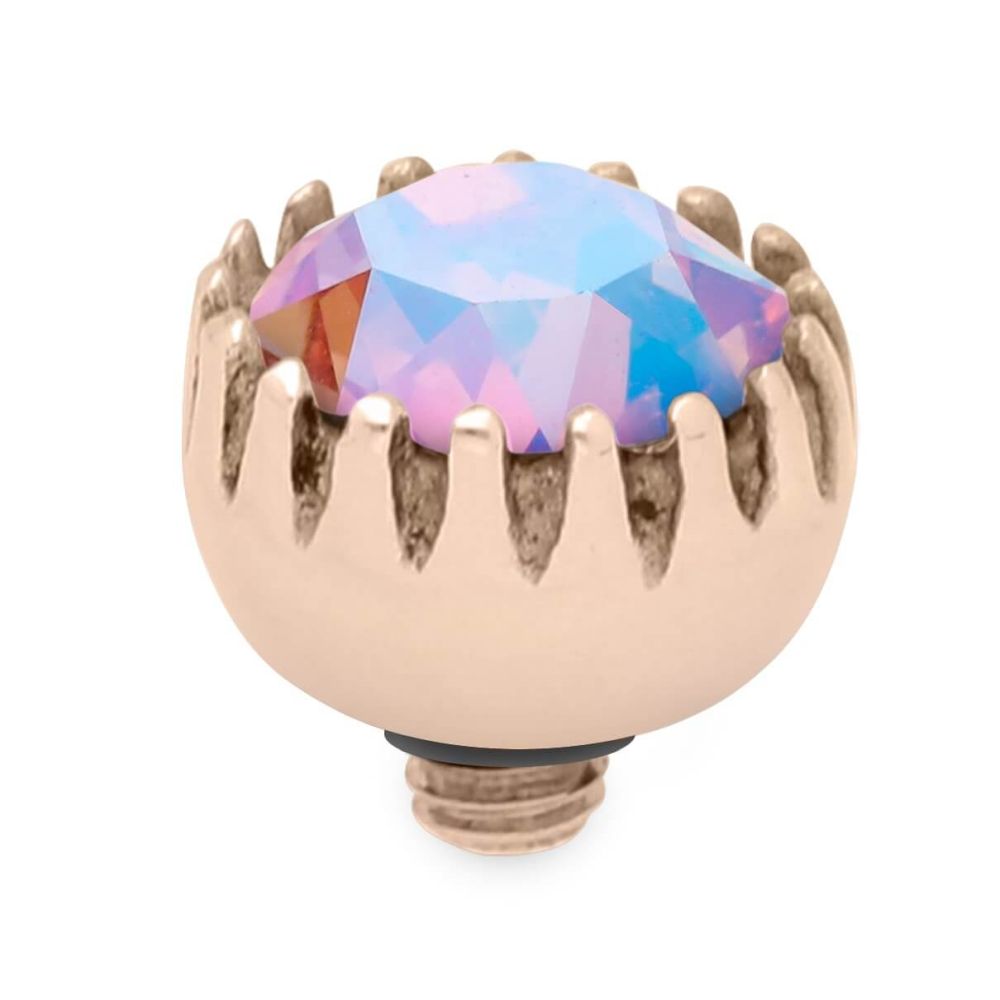 London Small (Rg/P) 8mm Light Rose Shimmer Top