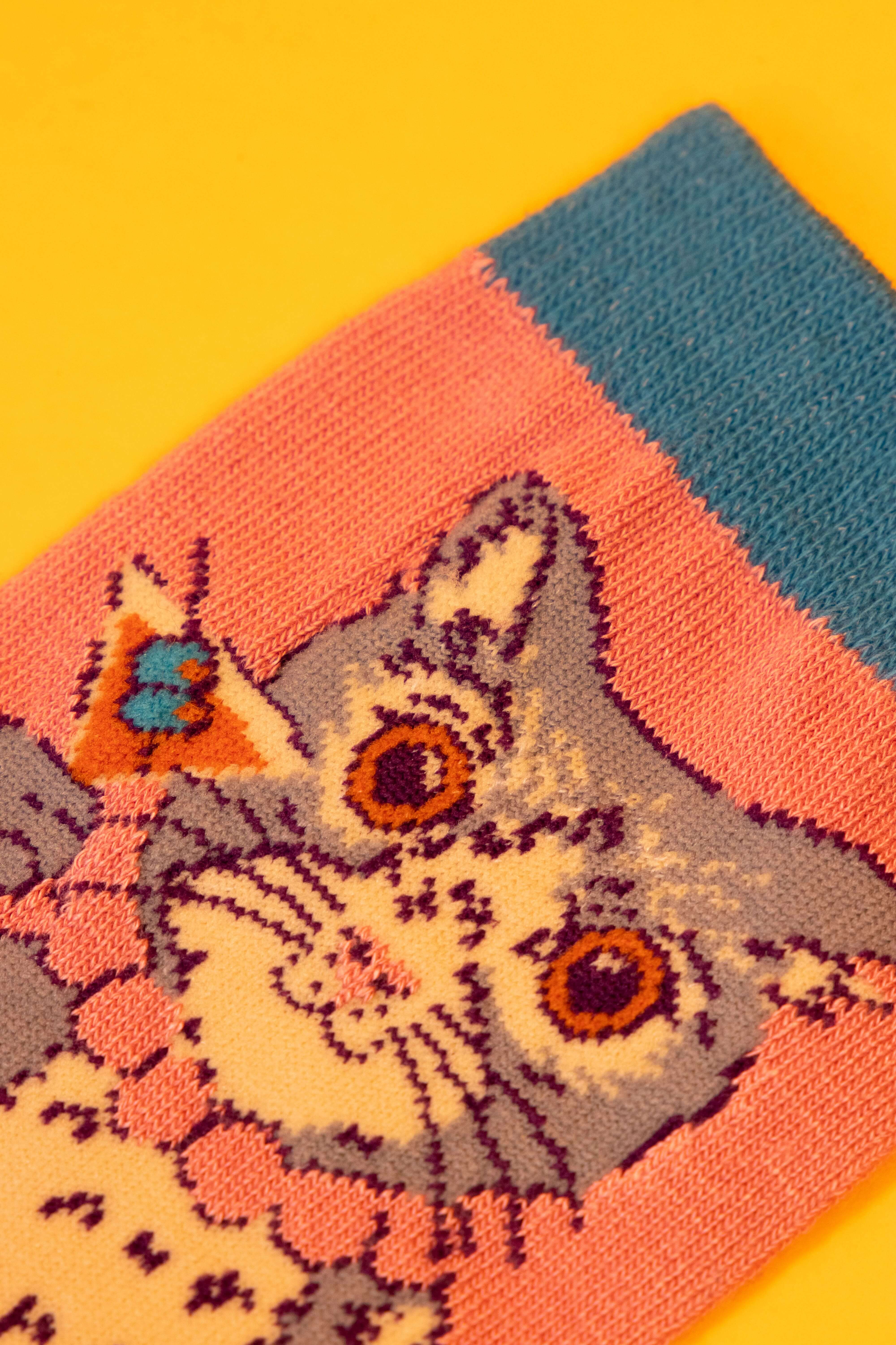 Cocktail Pussy Ankle Socks- Candy