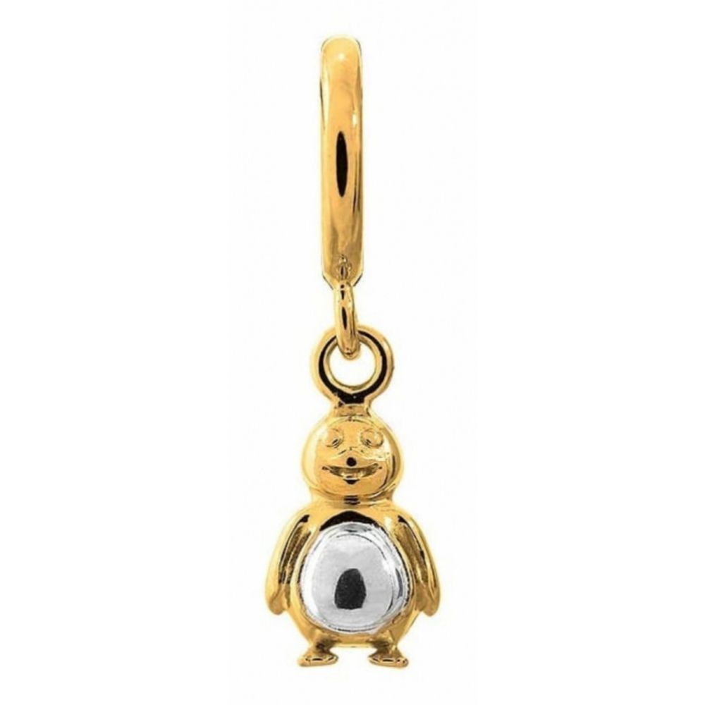 Gold Plated Penguin Charm