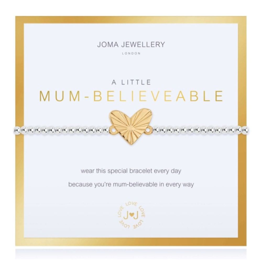 Beautifully Boxed A Littles | Mum- Believeable | Bracelet | 17.5cm Stretch