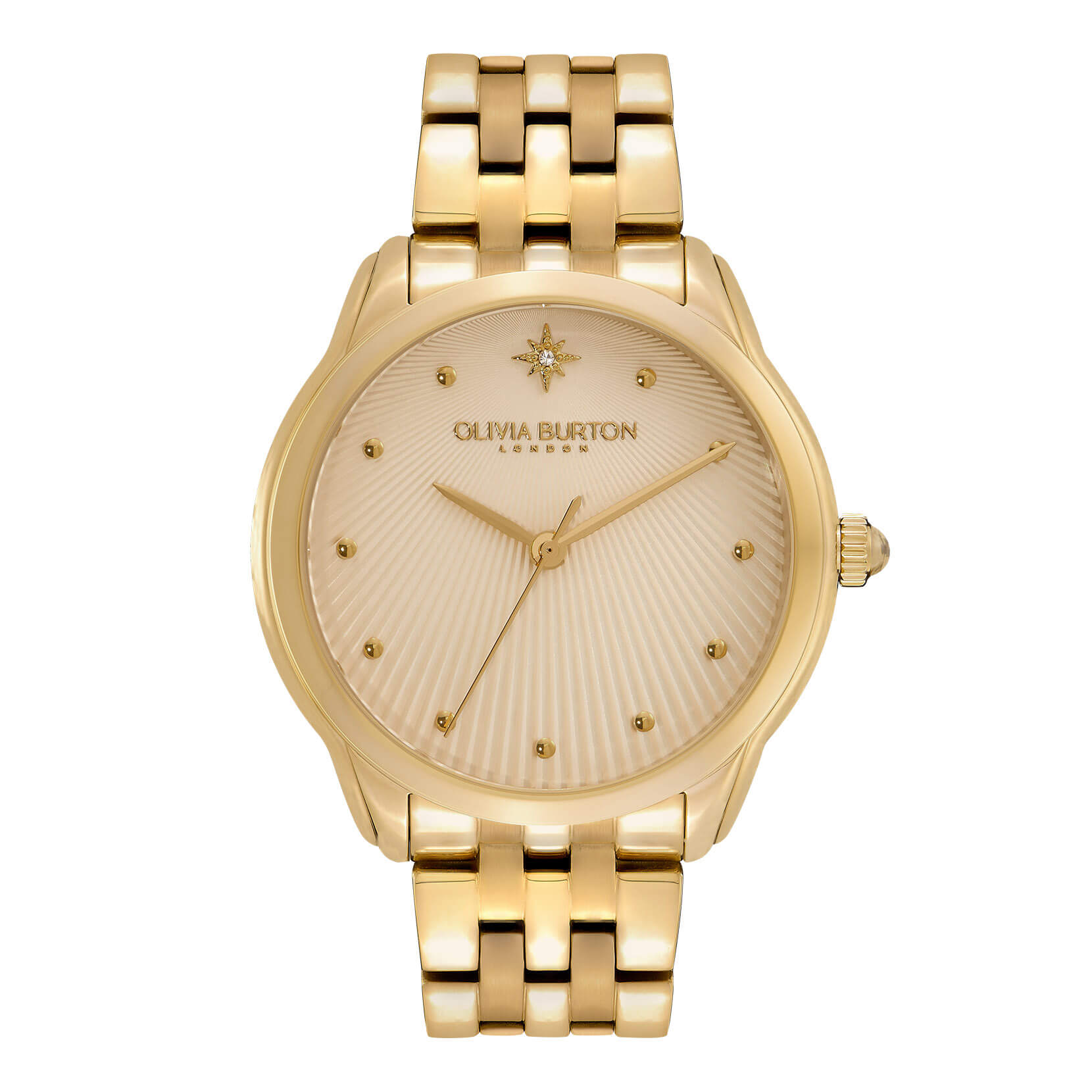 Celestial Starlight Gold Bracelet Watch