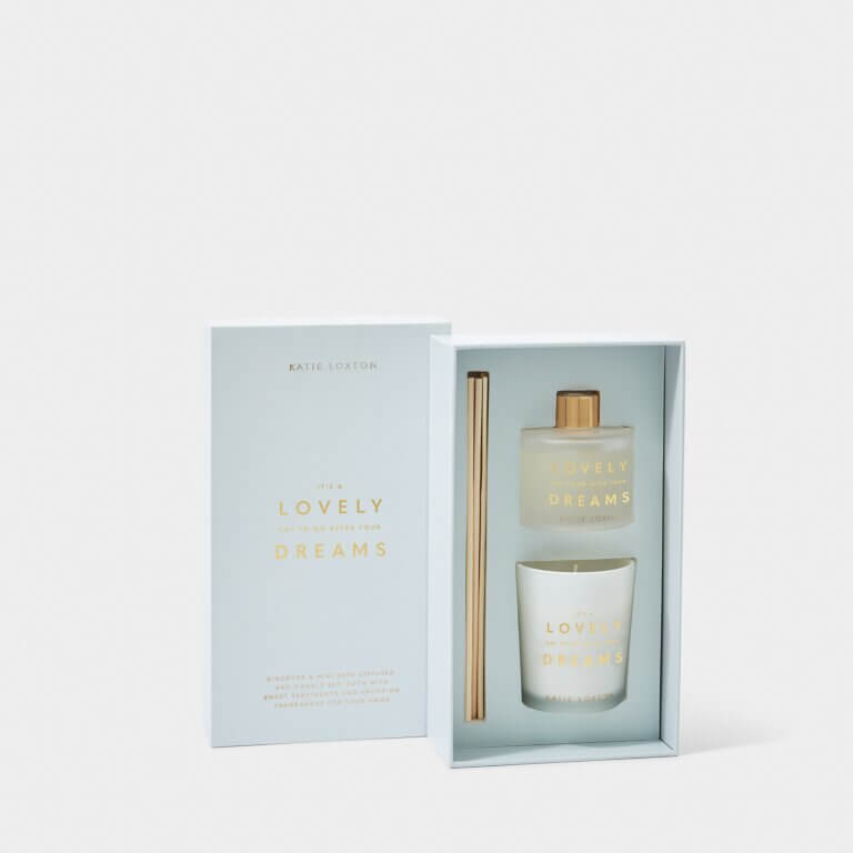 Sentiment Mini Fragrance Set | It's A Lovely Day To Go After Your Dreams | White Orchid And Soft Cotton