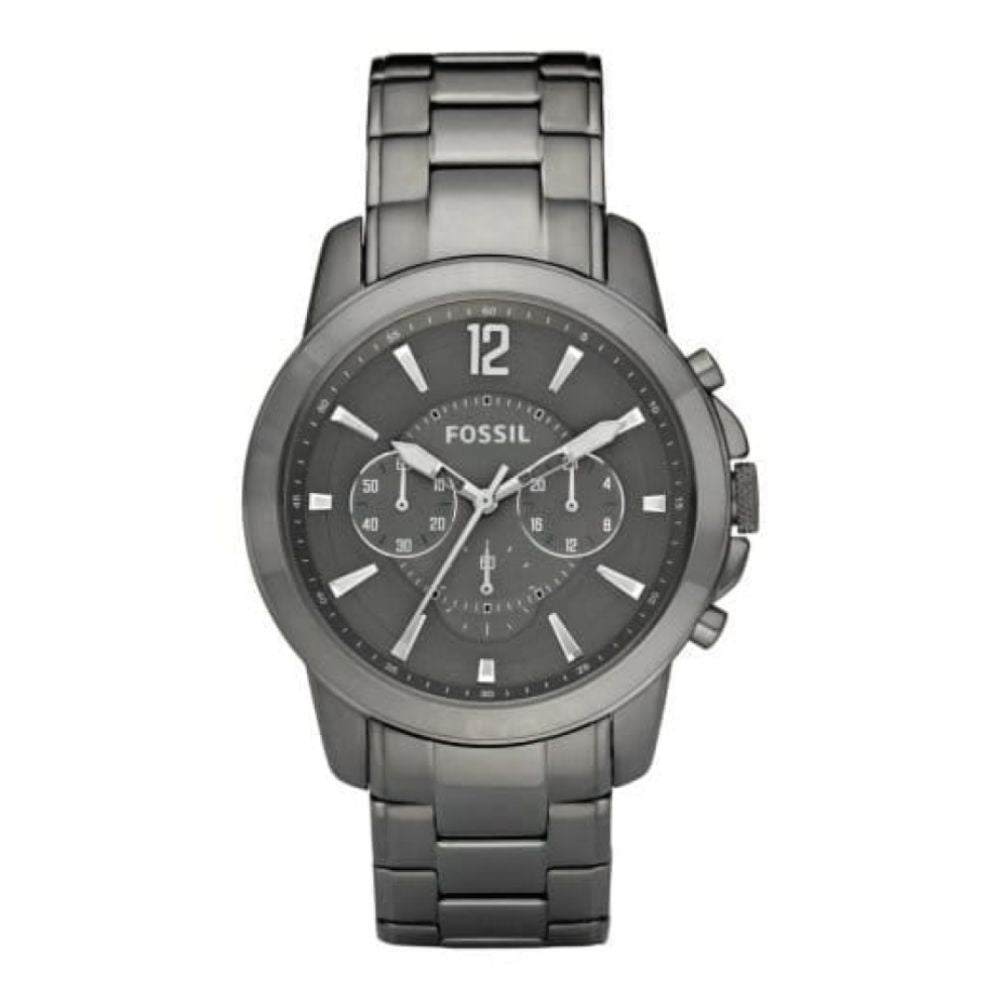 Gents Grant Grey IP Stainless Steel Watch