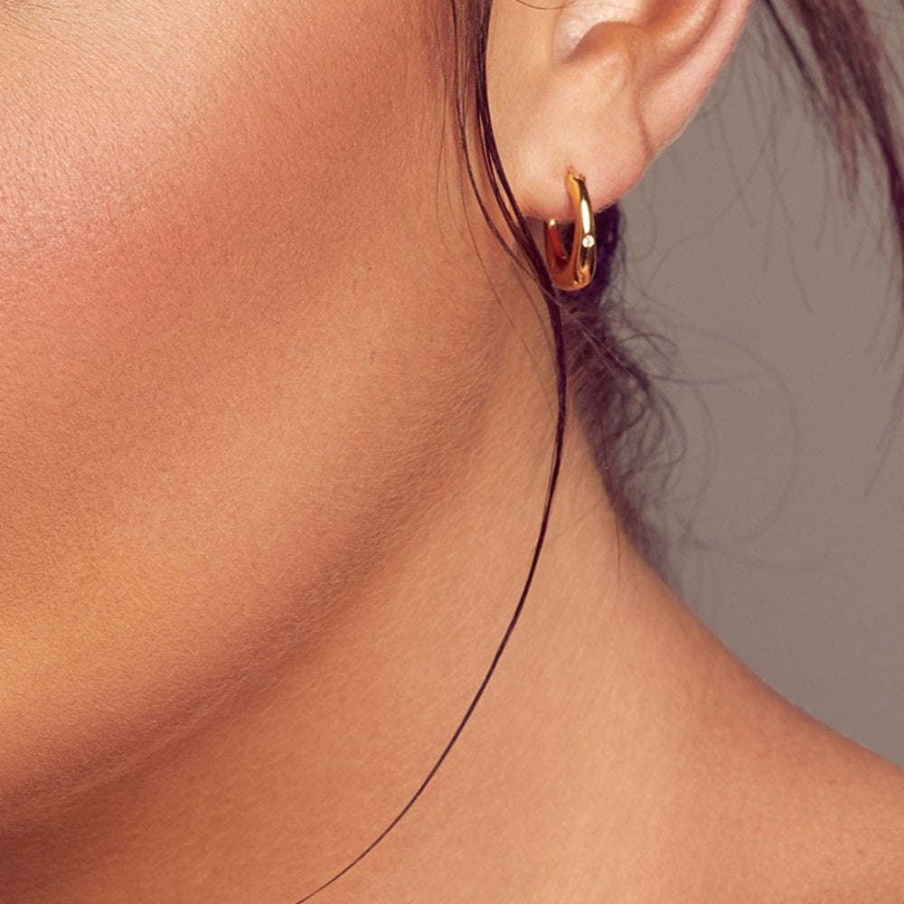 18ct Gold Plated Soul Earrings