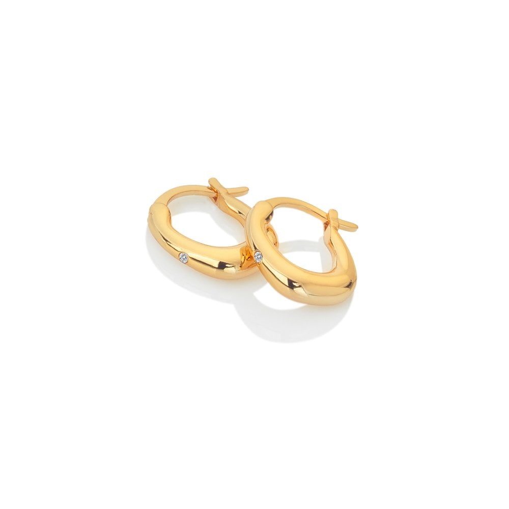18ct Gold Plated Soul Earrings