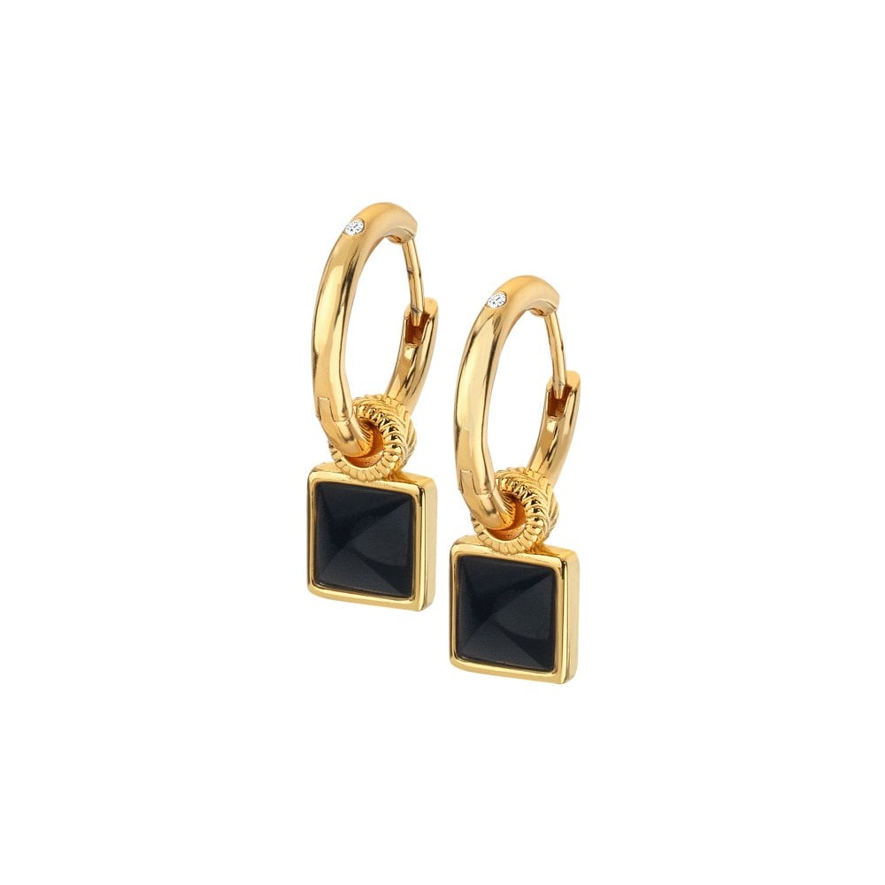 HD X GE Black Onyx Earrings