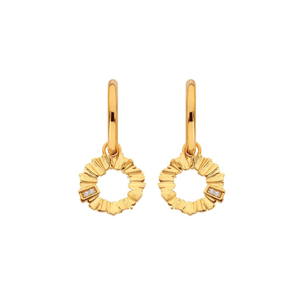 HD X GE Believe Hoop Earrings