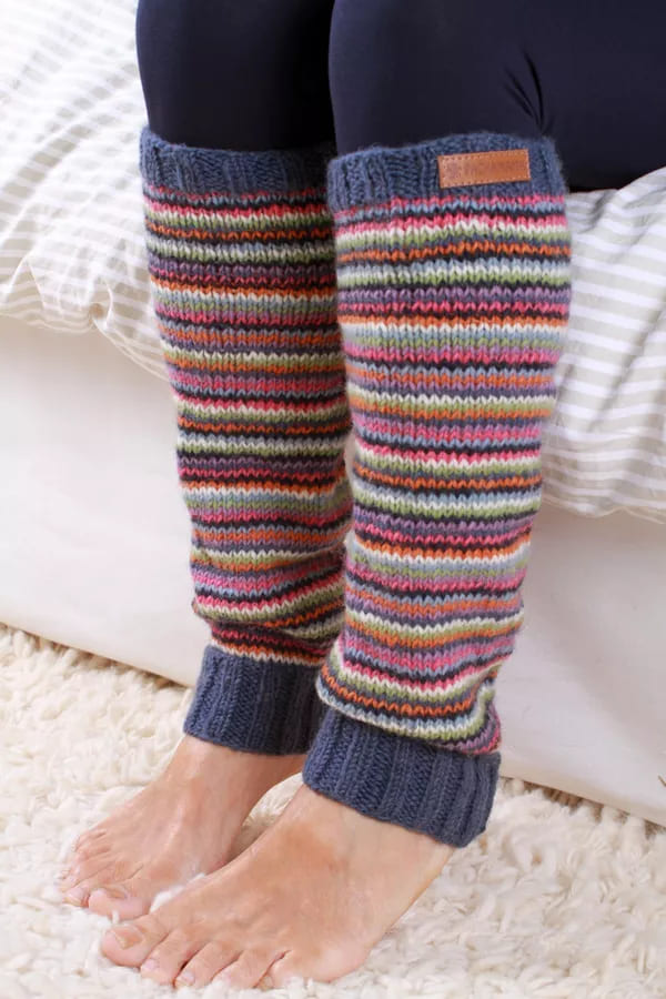 Denver Stripe Legwarmer