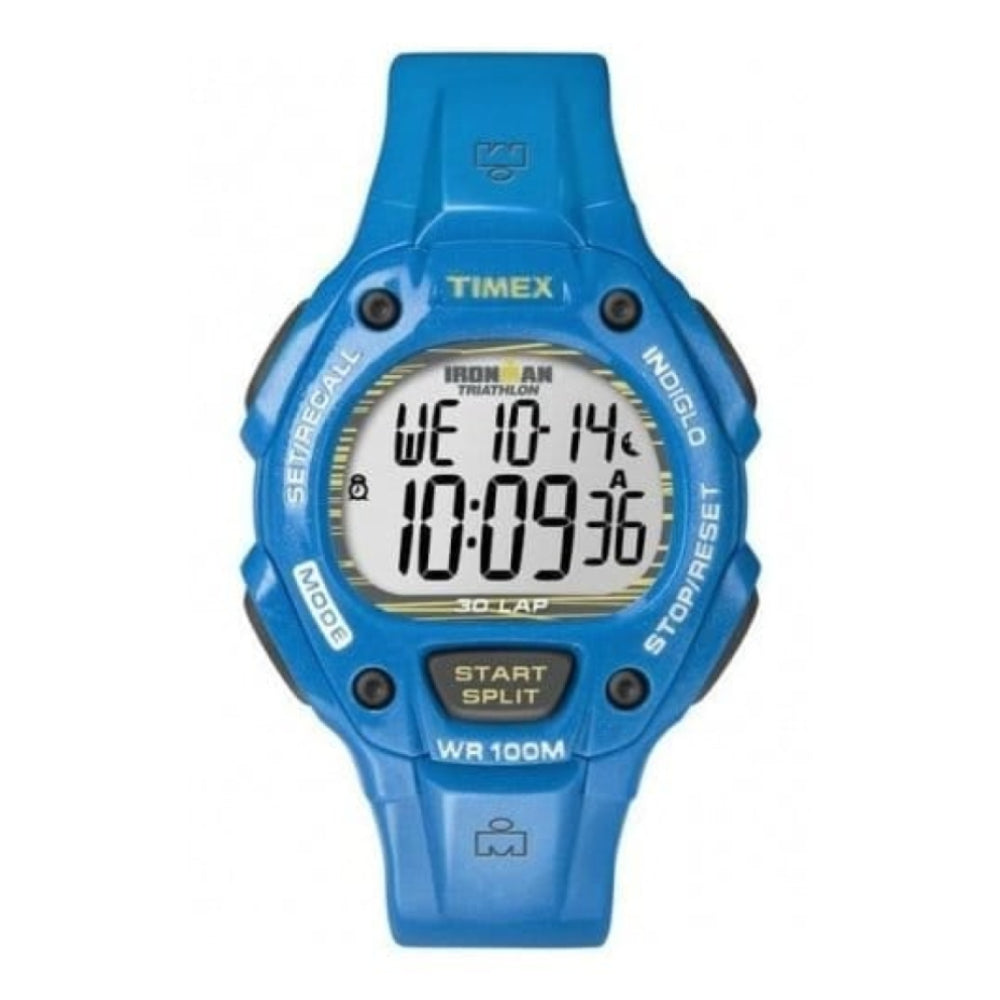 Blue Resin Shimmer Digital Watch