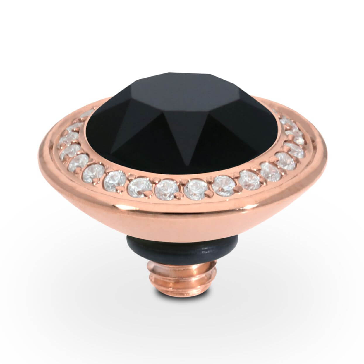 TONDO Deluxe (RG/P) 9mm Jet Ring Top