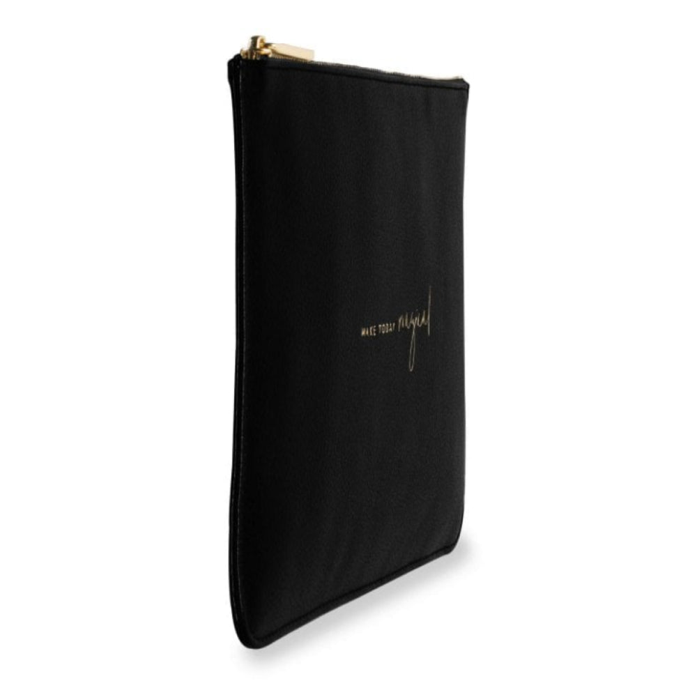 PERFECT POUCH - MAKE TODAY MAGICAL - Black - 16x24cm