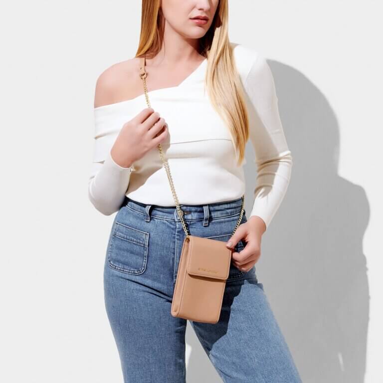 Amy Crossbody | Blush Taupe | 19cm X 10cm X 3.5cm