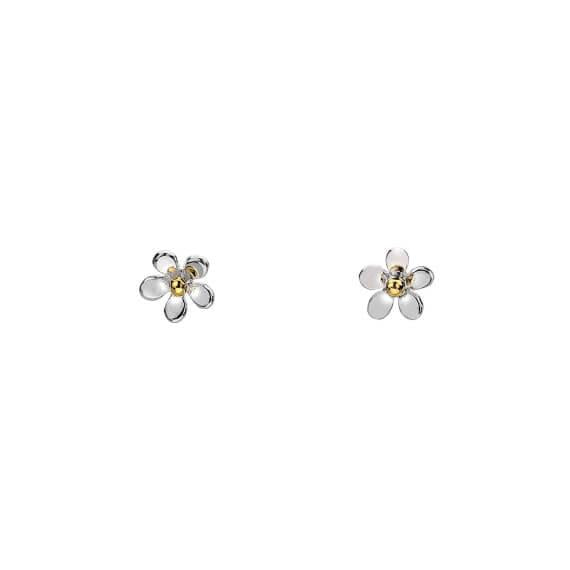 Origins Tiny Daisy Flower Stud Earrings