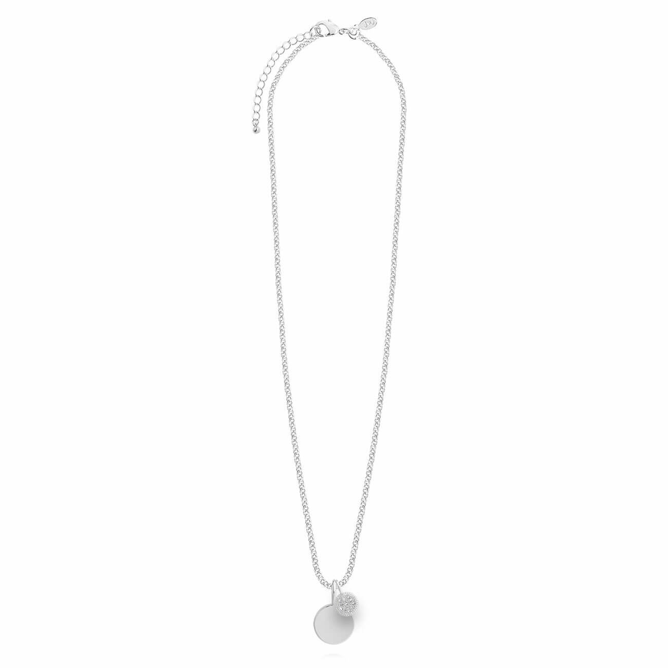 Sentiment Set -Birthday Girl -Silver Necklace and Earrings