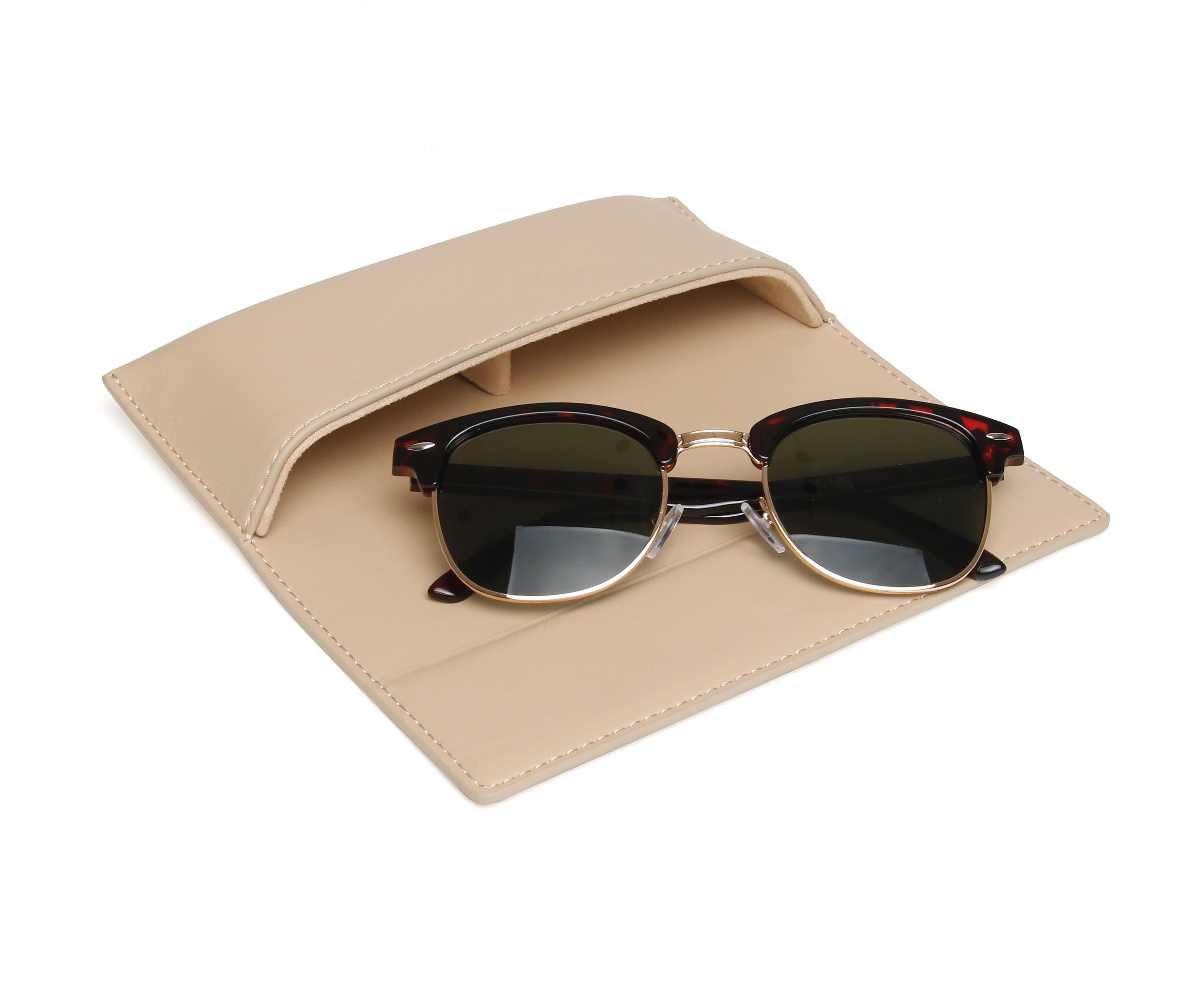 Rome Glasses Case In Sand