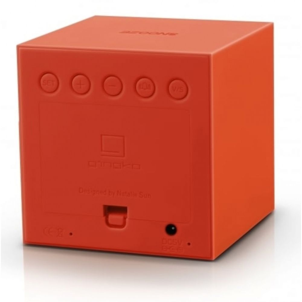 Gravity Cube Click Clock ������ Orange