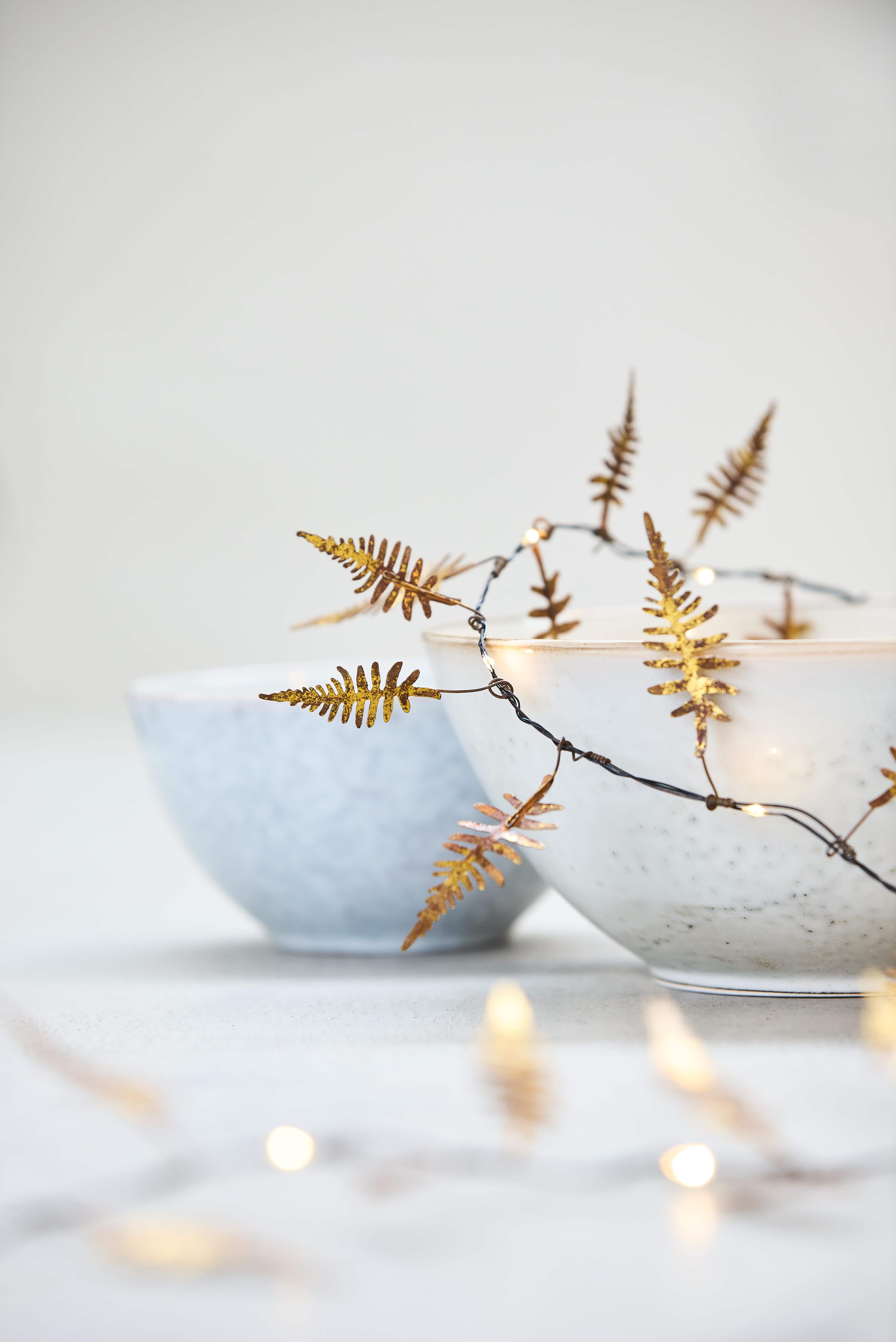 Gold Fern String Lights