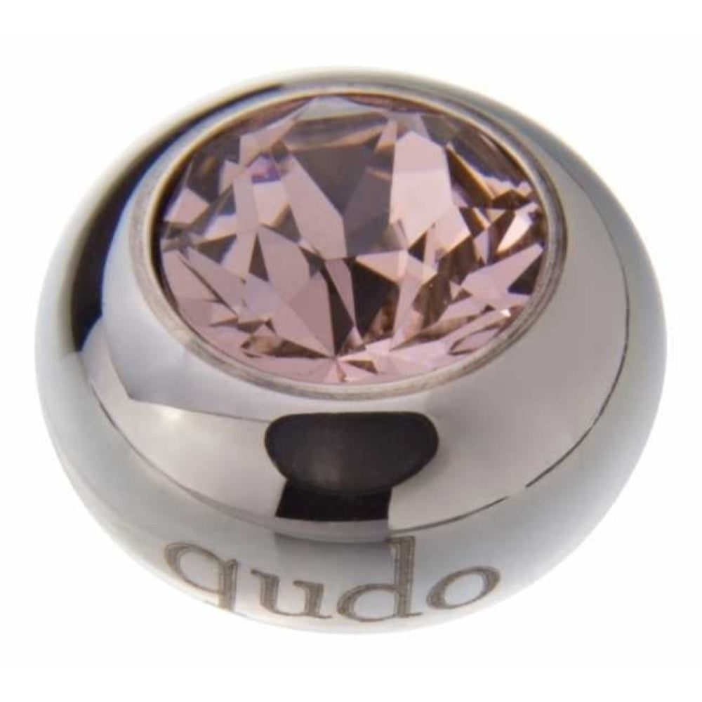 Famosa Silver 10mm Tondo Ring Top Vintage Rose