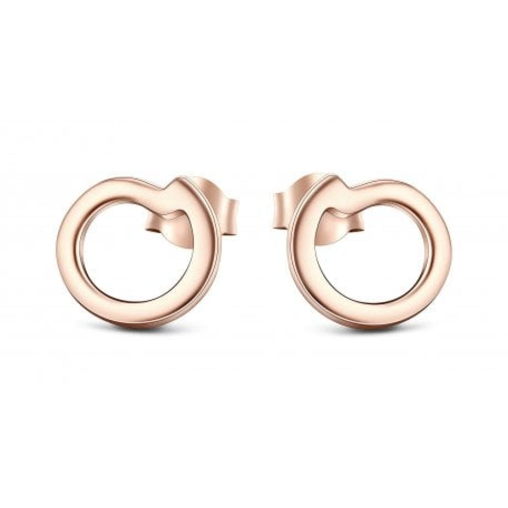 ENSO Earrings Rose Gold Studs